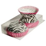 Zebra Striped Cupcake Casing 100PC
