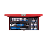 Socket Set 1 4" With Bits 4-13MM 31PC