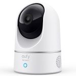 Indoor Security Camera 2K Pan & Tilt Human & Pet Ai - White