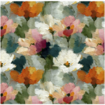 Printed Runner Painterly Petals