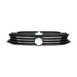 Vw Passat 9 Main Grille Black + Chrome Moldings 15-19