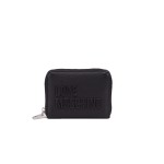 Compact Love Logo Wallet -black gold