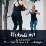 Class Style Workout 19