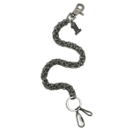 Harley-davidson Men’s 1 Skull 24 Inch Wallet Chain Antique Nickel Finish