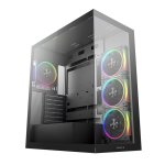 Deepcool CG580 4F V2 Atx Mid-tower 410MM Gpu Clearance 4X Argb Fans Tempered Glass – New