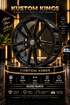 19 Inch Volkswagen Fitment Rims 5 112 Pcd – Gloss Black Multi-spoke Alloy Wheels