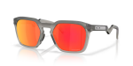 Oakley - Hstn Sq - Matte Grey Smoke prizm Ruby