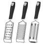 3 Pieces Of Lemon Zester Grater Suit Cheese Grater Heavy Duty Kitchen