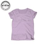 Ladies Scripty Embroidery Tee - Mauve Glow - 3XL
