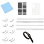 16PCS Invisible Ring Size Adjusters Set Ring Adjuster Tools For Loose Rings