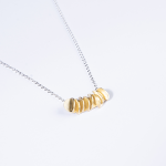 Skala 18CT Gold Princess Pendant Necklace - Gold