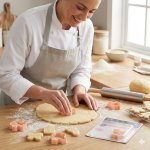 Baby Themed 4 Piece Biscuit Mold Cookie Cutter
