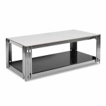 Iron Frame Coffee Table - Marble And Gold