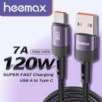 7A 120W Max Fast Charging Type C Cable USB A To USB C Cable Fast Charging Cable USB Cable Compatible With Iphone 15 15PLUS 15 PR