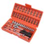 Supage 46 Piece Ratchet Socket And Bit Set