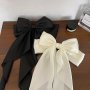 Big Bowknot Ribbon Hair Clip Elegant Chic Decorative Hair Accessory For Holiday Christmas Festival Party Ideal Choice For Gifts