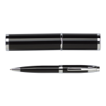 METAL BP4580 - Ballpoint Pen In Matching Tube Black Std