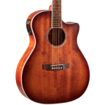 Ga-medx Mahogany Acoustic Guitar Open Pore Mahogany