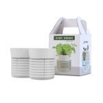 Chi Office Planter Pots - Evergreen Smart Plant Pots Set Of 2