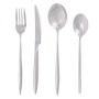 @home Sleek 16 Piece Cutlery Set Silver