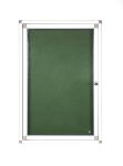 Parrot Display Case Pinning Hinge 900 600MM Green