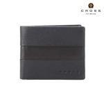 Cross Chester Bi-fold Leather Wallet With Coin Pocket