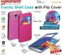 Promate Fenes S5 Bookcover With Window Colour:pink