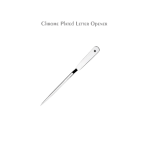 Letter Opener Chrome Plated