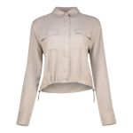 Cropped Utility Shirt
