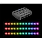 Thermaltake Lumi Color 256C 3-PACK Rgb Magnetic LED Strip Control Pack AC-037-LN1NAN-A1