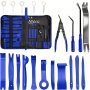 1/5pcs/19pcs Set Trim Removal Tool Set & Clip Plier Upholstery Remover Nylon Car Panel Removal Set With Portable Storage Bag