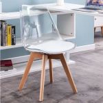Scandinavian Transparent Elk Dining Chair