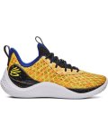 Men's Ua Curry 10 Bang Bang Basketball Shoes - Steeltown Gold 8