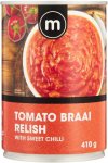 M Tomato Braai Relish With Sweet Chilli Vegetables