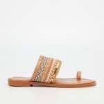 Athena 13 Flat Sandal - Nude - Nude 8