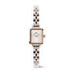 Quadro MINI Arch 3-LINK Two Tone Rose Gold Watch