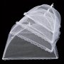 Portable Pop-up Mesh Food Cover - Collapsible Kitchen Dome Tent For Outdoor Picnics & Bbqs Keeps Bugs Away