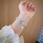 1PC Fashion And Delicate Glass Beads Bracelet Versatile And Easy-to-wear Combine Well With Any Outfit