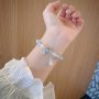 1pc Fashion And Delicate Glass Beads Bracelet Versatile And Easy-to-wear Combine Well With Any Outfit