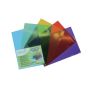Cut Flush Folders A4 Coloured Assorted PK25
