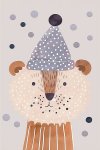 Party Lion - Wall Art Print - A1