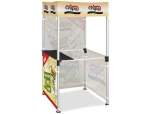 Ovation Gazebo 1 X 1M Kiosk 3 Half-wall Skins 1 Full-wall Skin