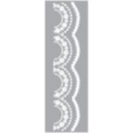 Stencil Lace Border