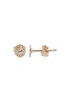 Studs - Hammered - Gold
