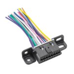 J1962F OBD2 16PIN Terminal Version Female Connector Cable Length: 10CM