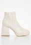 Emma Platform Ankle Boot - Off White