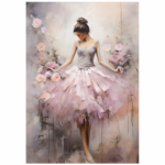 Deco Print Vintage Ballet 2