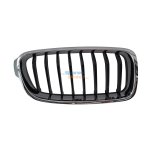 Bmw F30 3 Series Sport Kidney Grille Black With Chrome Frame Right 12-19
