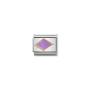 Composable Classic Link Gold With Lilac Rhombus