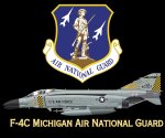 F-4C Michigan Air National Guard Mouse Pad